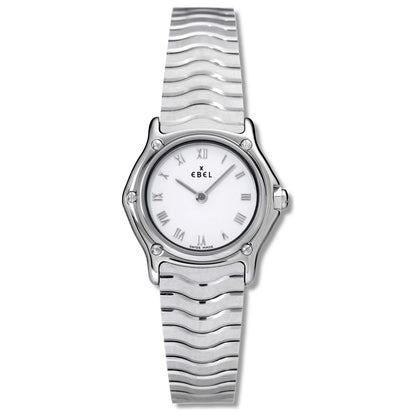 Front view of Ebel Sport Classic Women's Swiss Quartz (Battery-Powered) Watch 9157112-0228