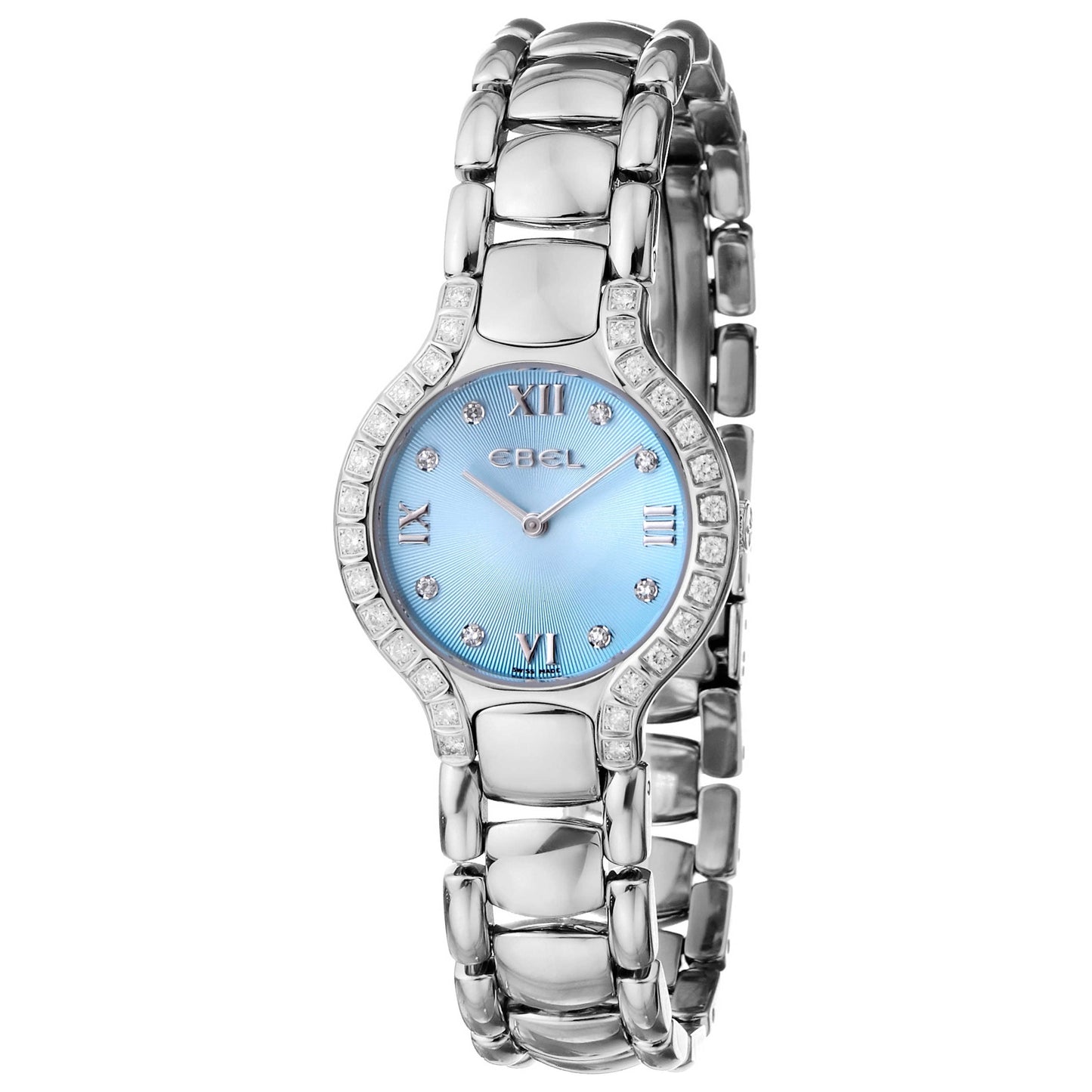 Front view of Ebel Beluga Women's Swiss Quartz (Battery-Powered) Watch 9157428-3482050