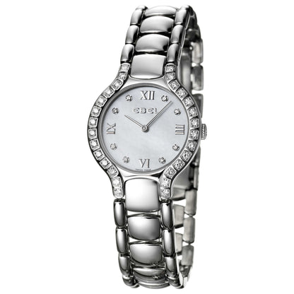 Front view of Ebel Beluga Women's Swiss Quartz (Battery-Powered) Watch 9157428-982050