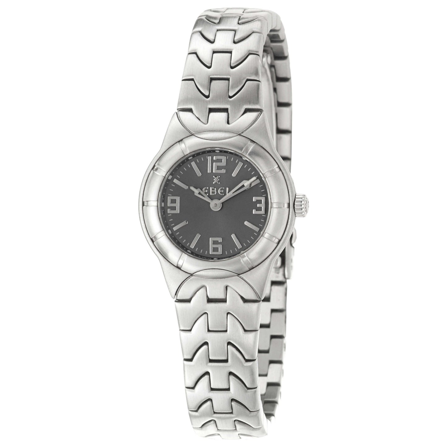Front view of Ebel E-Type Women's Swiss Quartz (Battery-Powered) Watch 9157C11-3716
