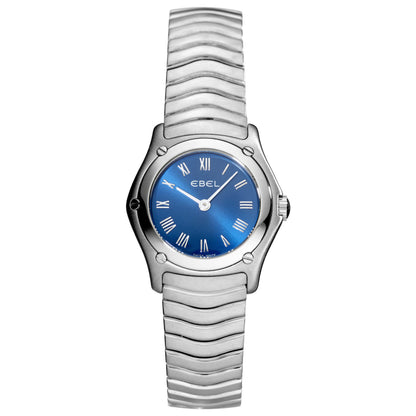 Front view of Ebel Classic Wave Women's Swiss Quartz (Battery-Powered) Watch 9157F11-4225