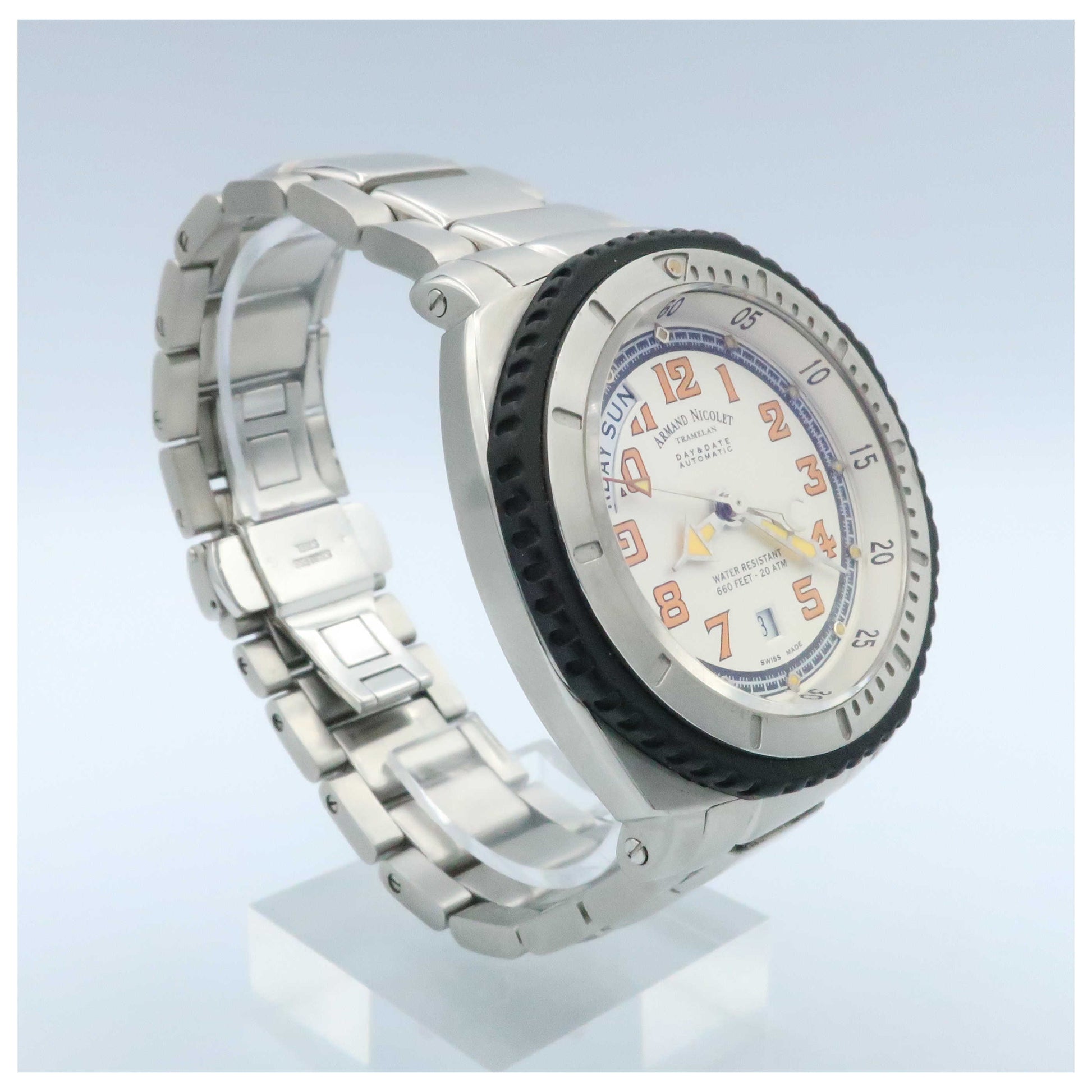 Armand Nicolet S05 Men's Automatic Watch 9160G-AG-M9168-PO - Image #3