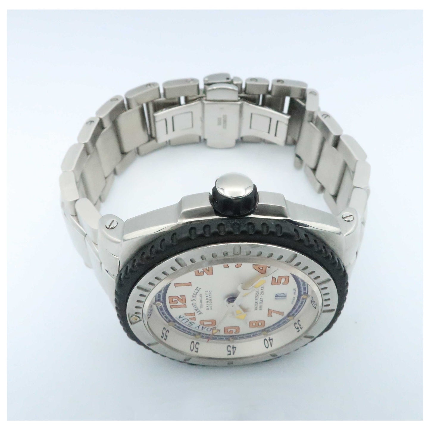 Armand Nicolet S05 Men's Automatic Watch 9160G-AG-M9168-PO - Image #8