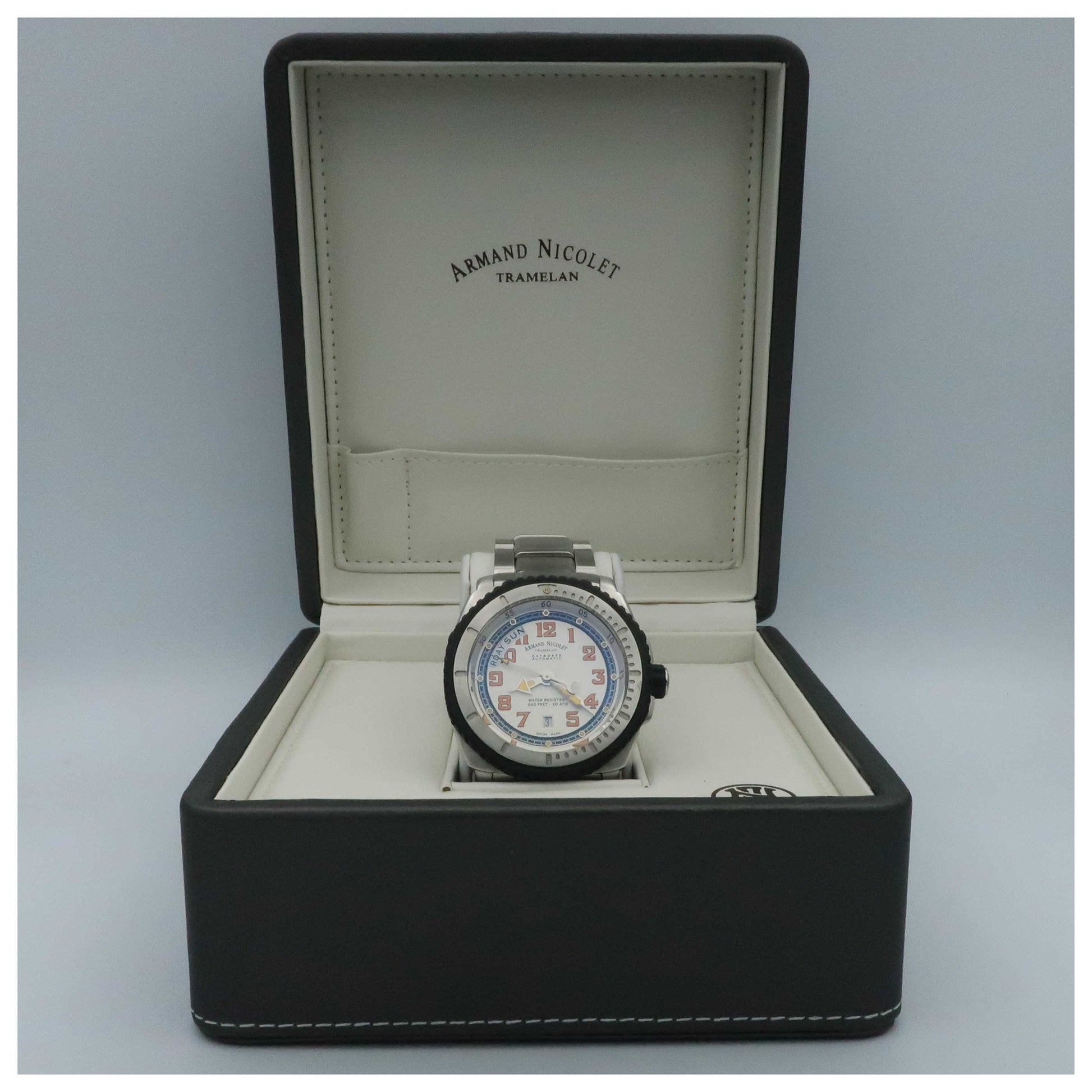 Armand Nicolet S05 Men's Automatic Watch 9160G-AG-M9168-PO - Image #6
