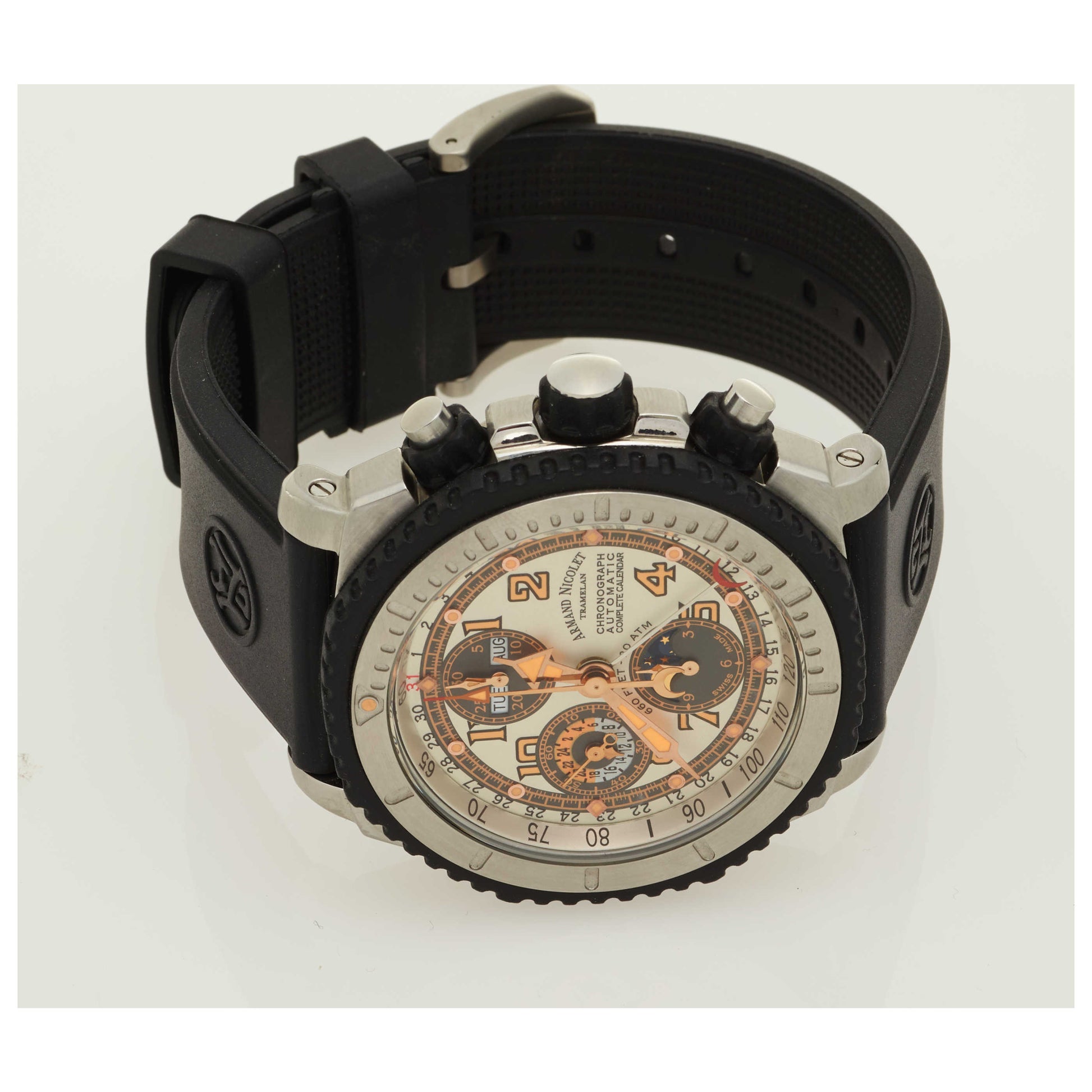 Armand Nicolet S05 Men's Automatic Watch 9168A-AG-G9164-SD - Image #8