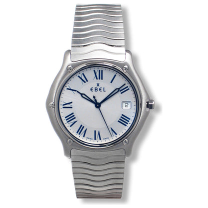 Front view of Ebel Sport Classic Men's Swiss Quartz (Battery-Powered) Watch 9187151-26125