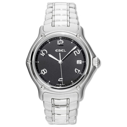 Front view of Ebel 1911 Men's Swiss Quartz (Battery-Powered) Watch 9187241-15665P