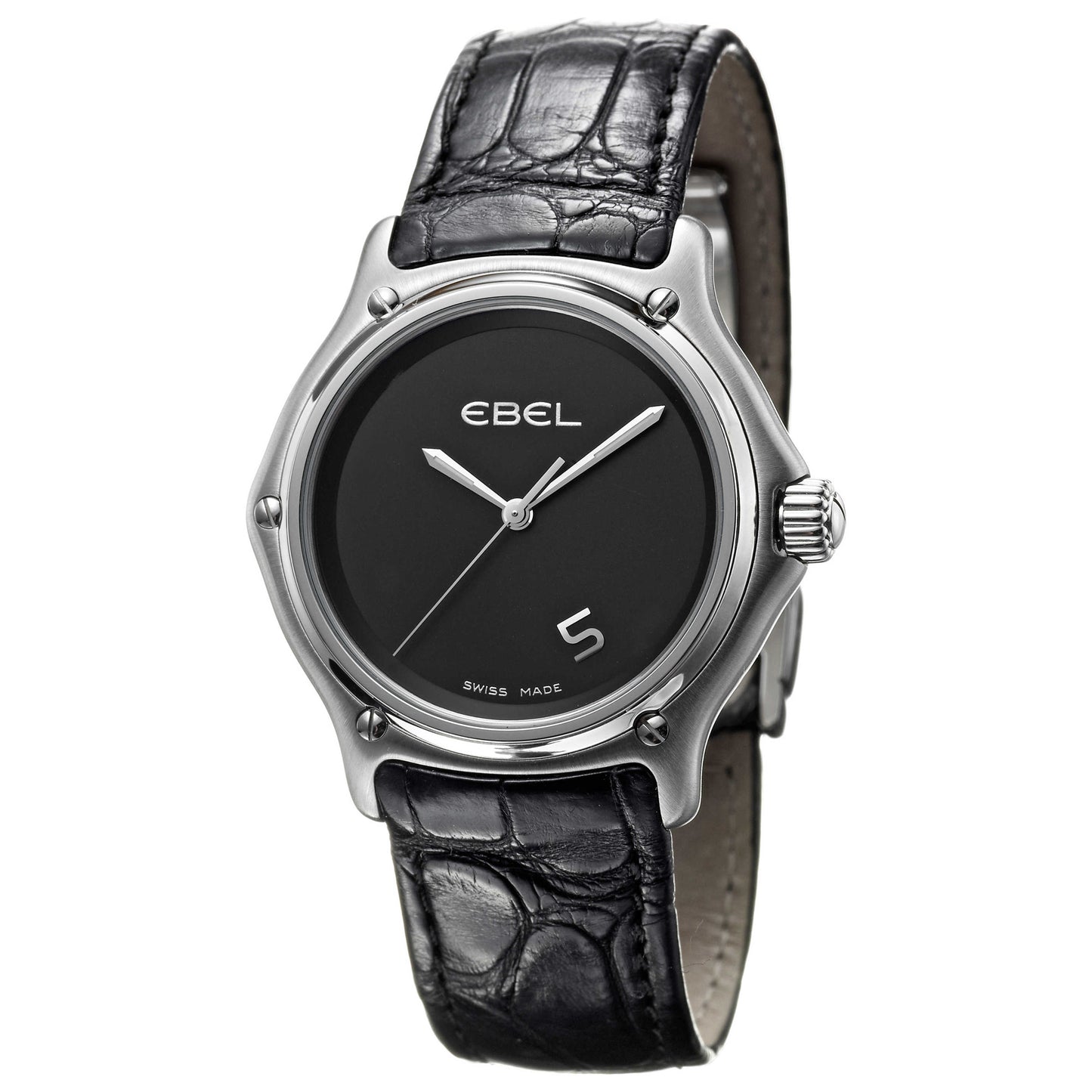 Front view of Ebel 1911 Men's Swiss Quartz (Battery-Powered) Watch 9187241-55535136