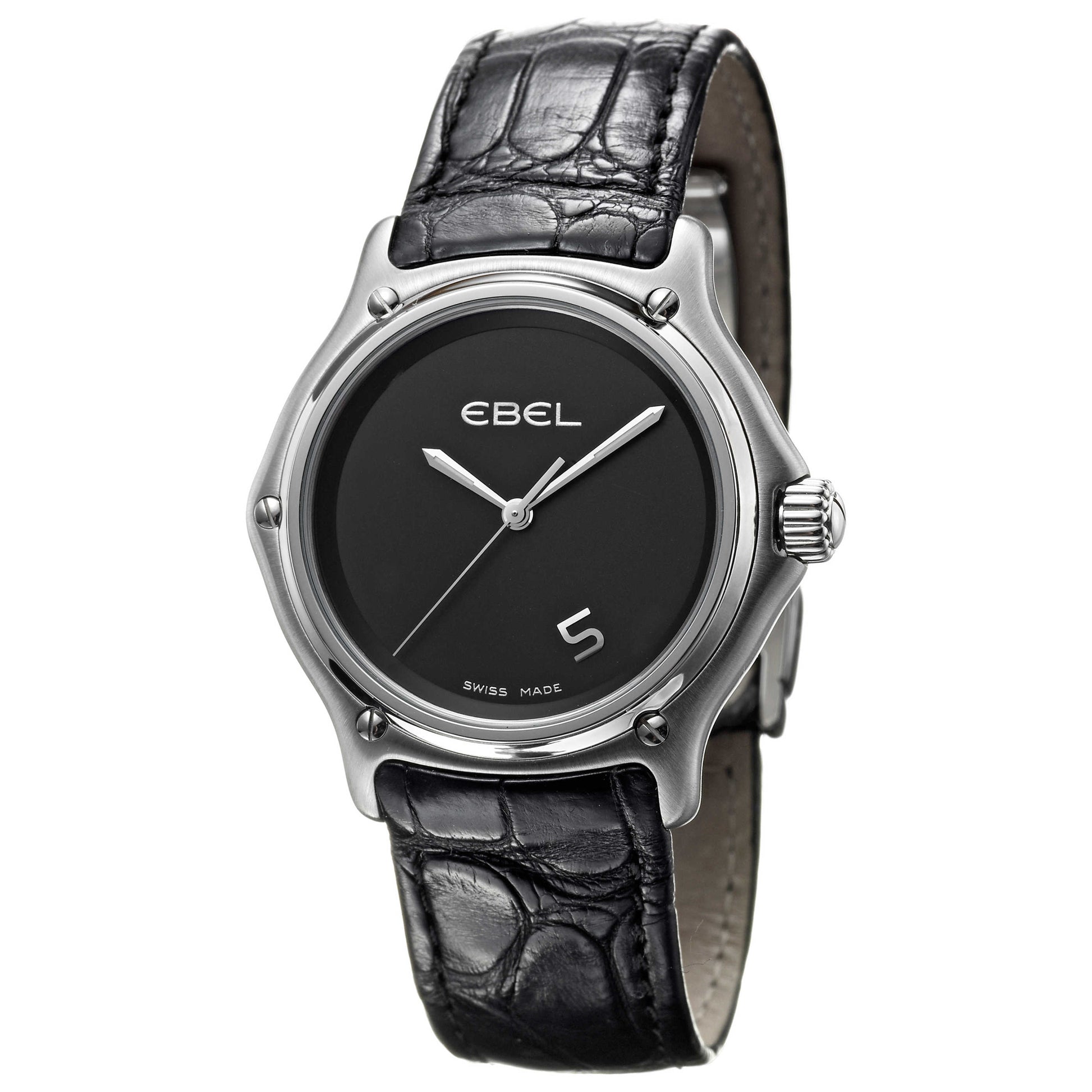 Front view of Ebel 1911 Men's Swiss Quartz (Battery-Powered) Watch 9187241-55535136