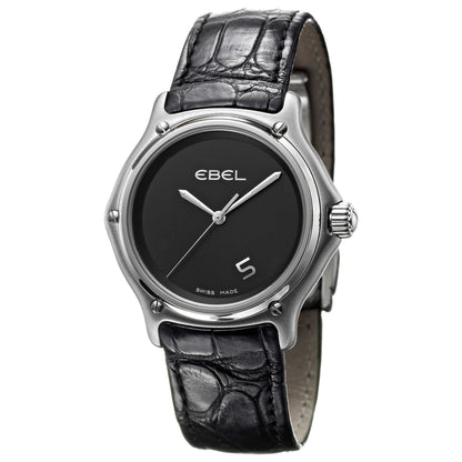 Front view of Ebel 1911 Men's Swiss Quartz (Battery-Powered) Watch 9187241-55535136