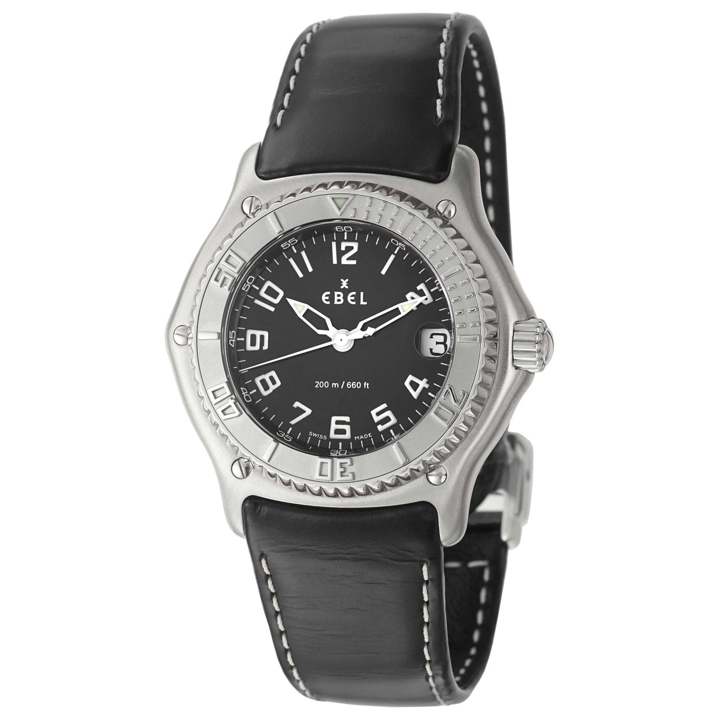 Front view of Ebel Discovery Men's Swiss Quartz (Battery-Powered) Watch 9187341-5635906