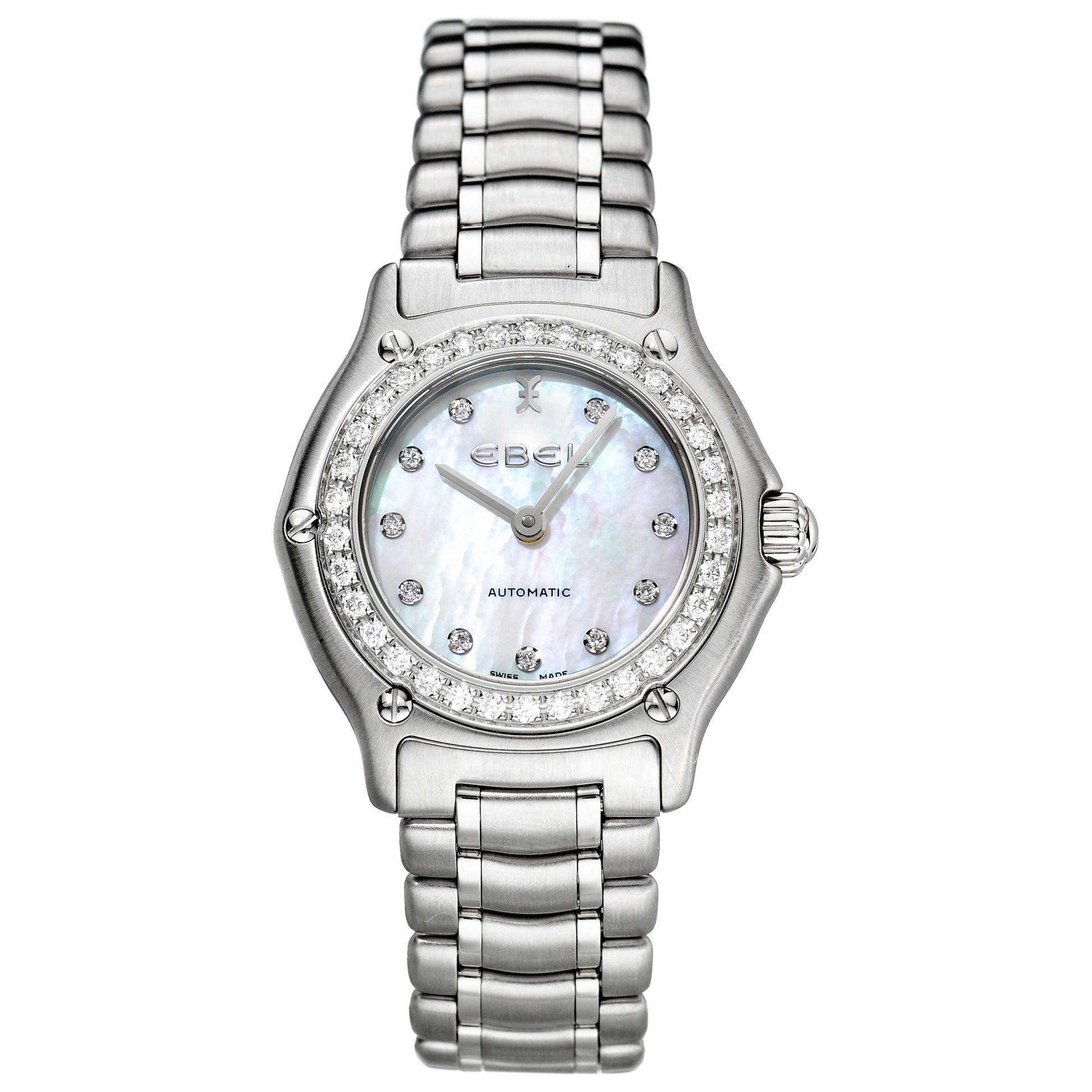 Front view of Ebel 1911 Women's Automatic Watch 9201L24-9960