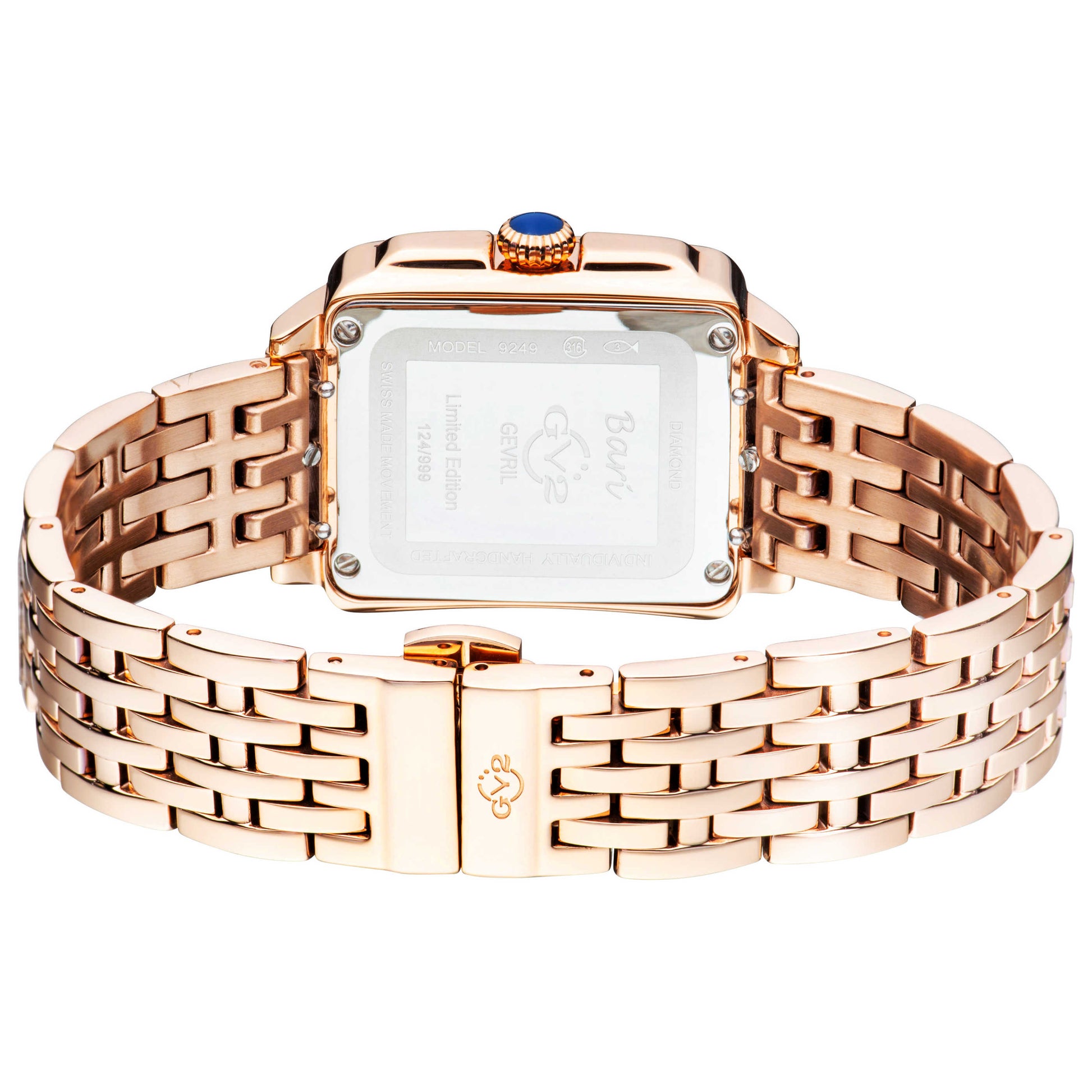 GV2 by Gevril Bari Diamond Women's Quartz Watch 9249B - Image #2