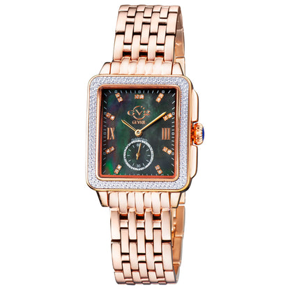 Front view of GV2 by Gevril Bari Diamond Women's Quartz Watch 9250B