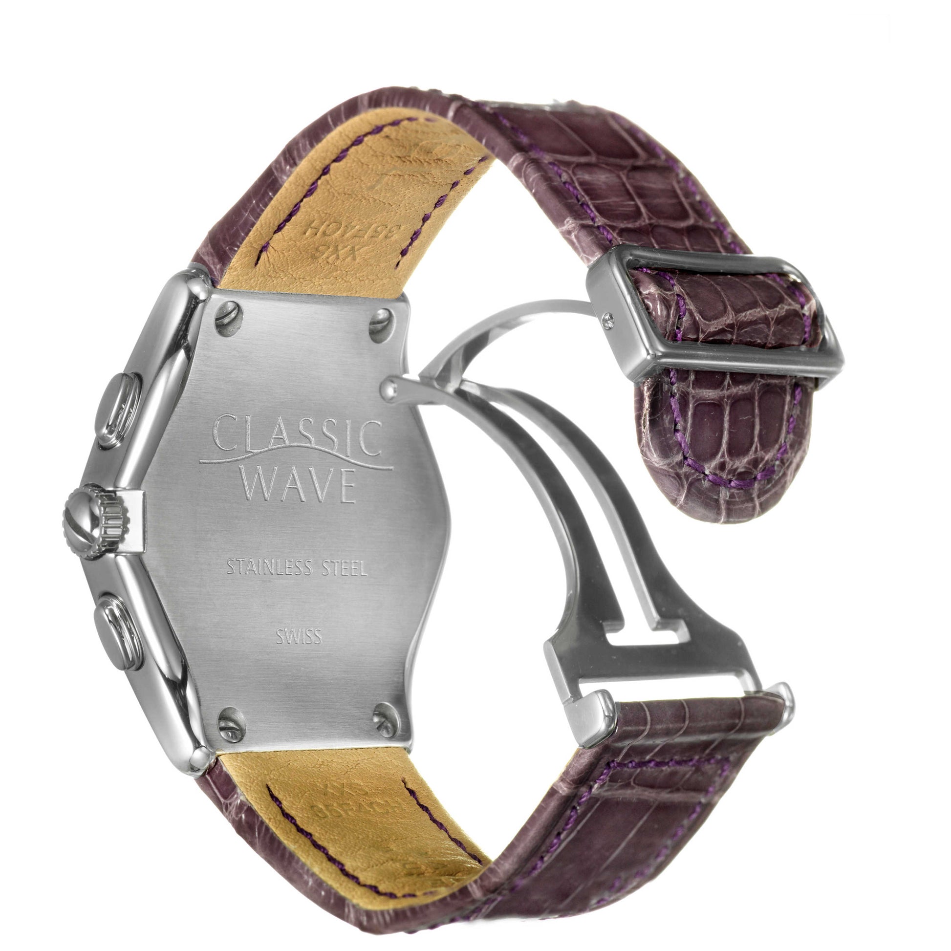 Ebel Classic Wave Women's Swiss Quartz (Battery-Powered) Certified Chronometer Watch 9251F45-9735268C - Image #2