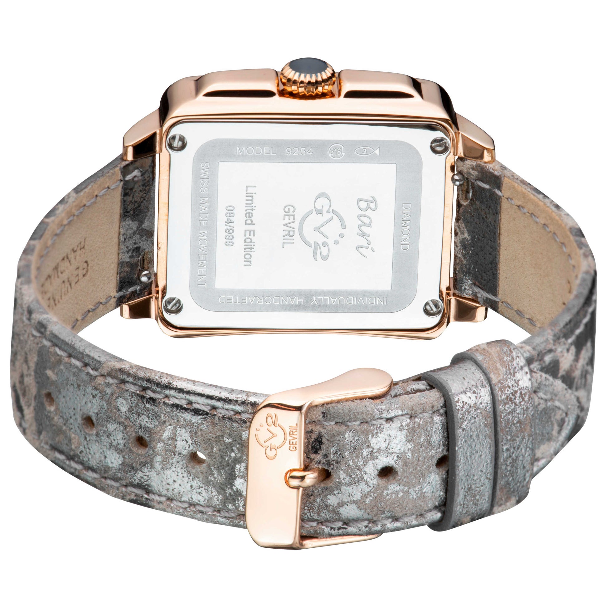 GV2 by Gevril Bari Diamond Women's Quartz Watch 9254 - Image #2