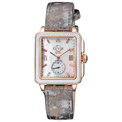 Front view of GV2 by Gevril Bari Diamond Women's Quartz Watch 9254