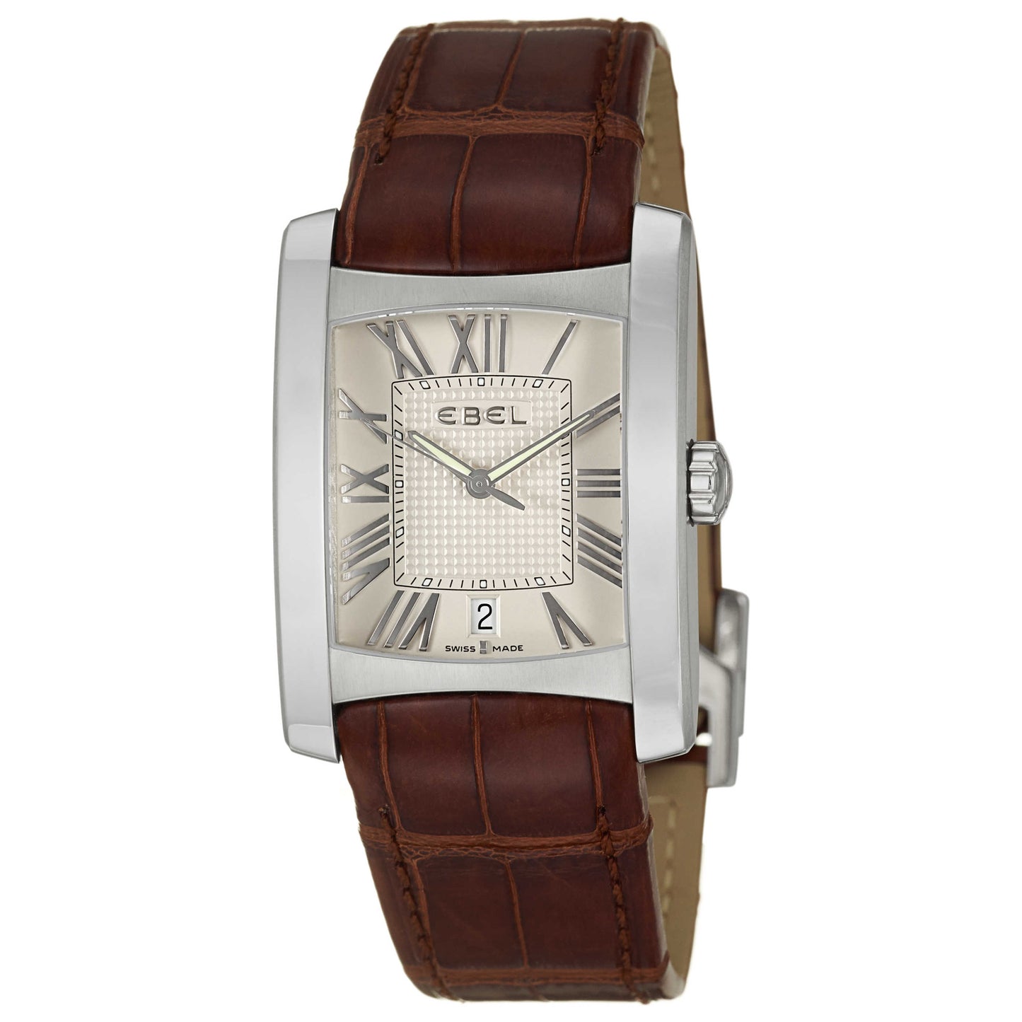 Front view of Ebel Brasilia Men's Swiss Quartz (Battery-Powered) Watch 9255M41-6235134