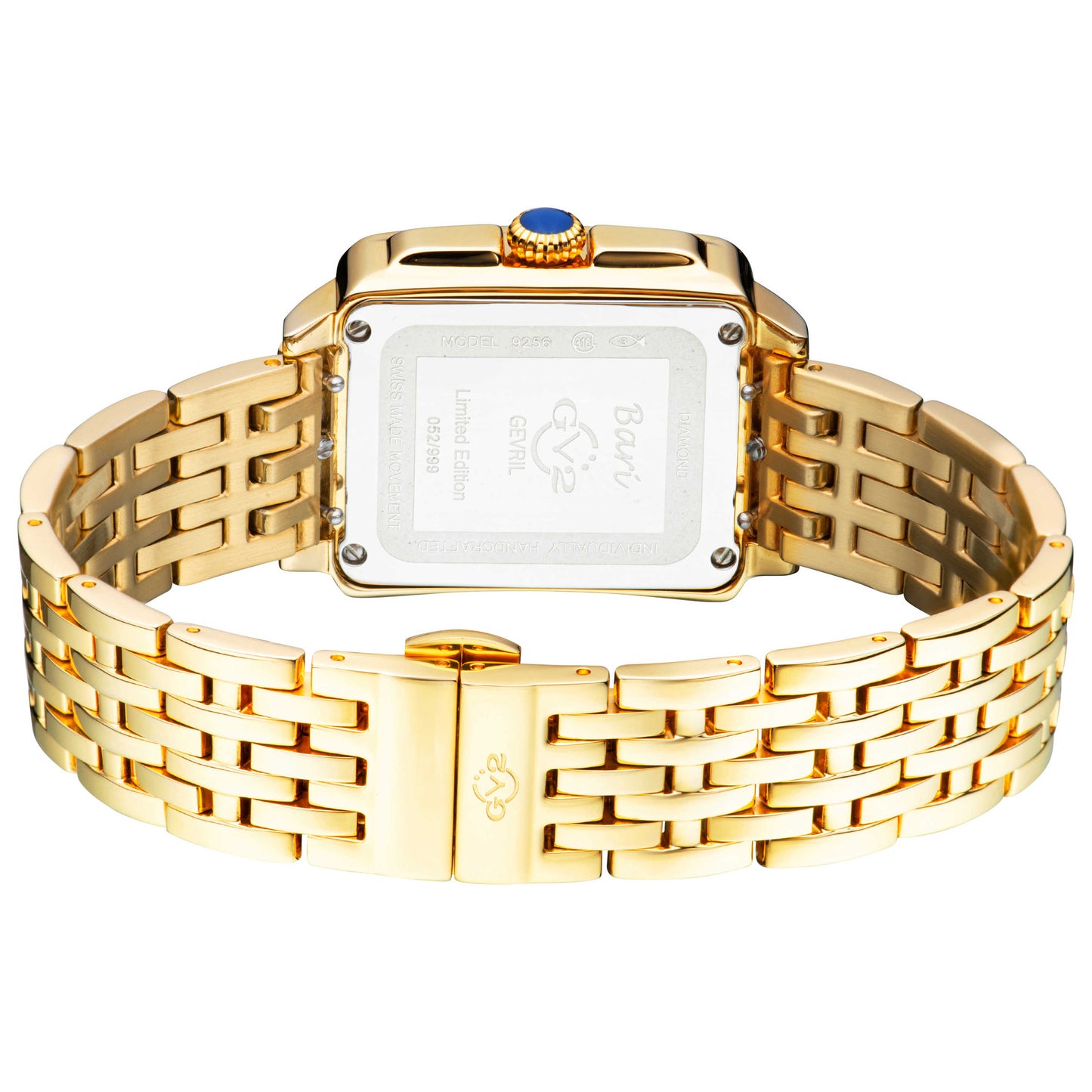 GV2 by Gevril Bari Diamond Women's Quartz Watch 9256B - Image #2