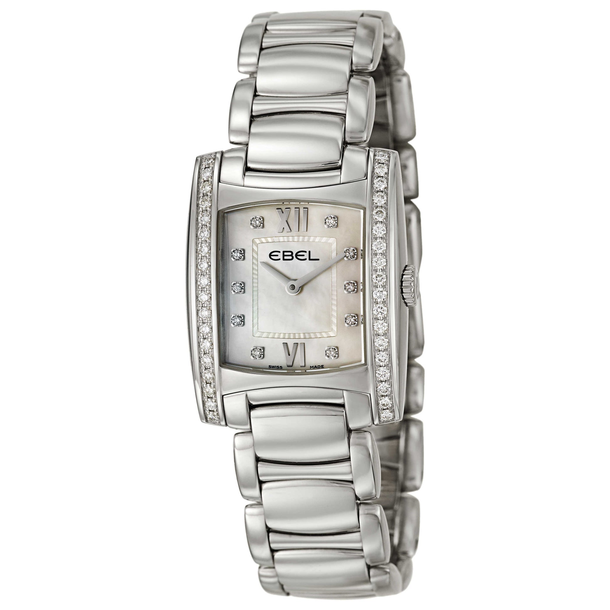 Front view of Ebel Brasilia Women's Swiss Quartz (Battery-Powered) Watch 9256M38-9810500