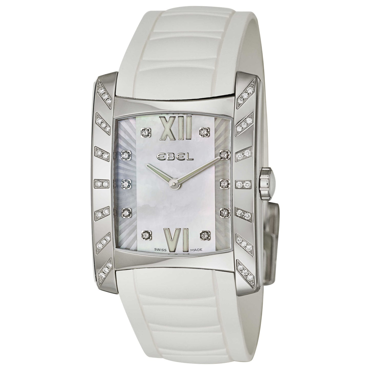 Front view of Ebel Brasilia Women's Swiss Quartz (Battery-Powered) Watch 9256M48-29840WC35601