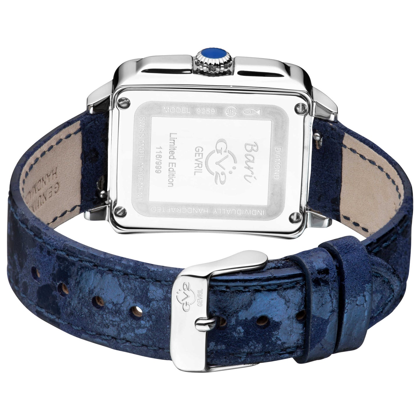 GV2 by Gevril Bari Diamond Women's Quartz Watch 9259 - Image #2