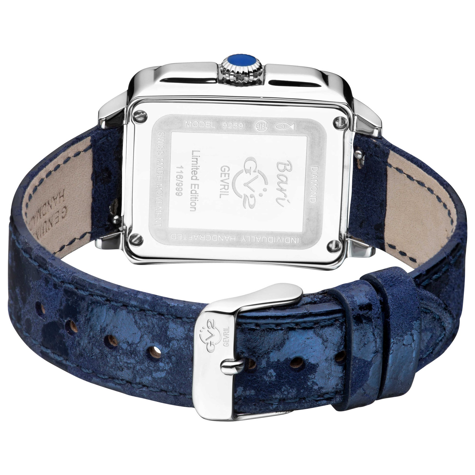 GV2 by Gevril Bari Diamond Women's Quartz Watch 9259 - Image #2