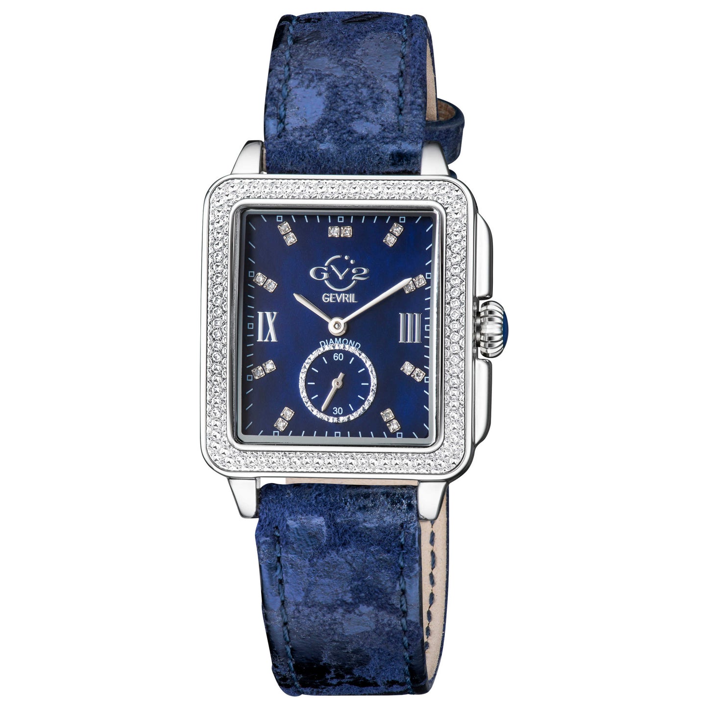 Front view of GV2 by Gevril Bari Diamond Women's Quartz Watch 9259