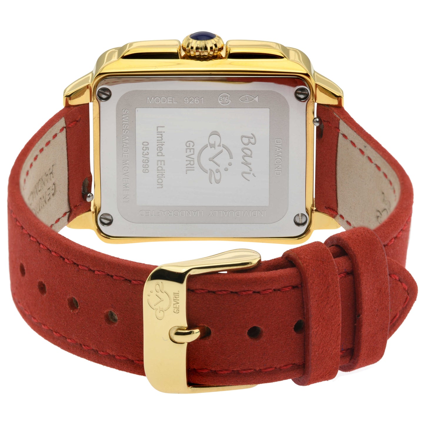 GV2 by Gevril Bari Diamond Women's Quartz Watch 9261 - Image #2