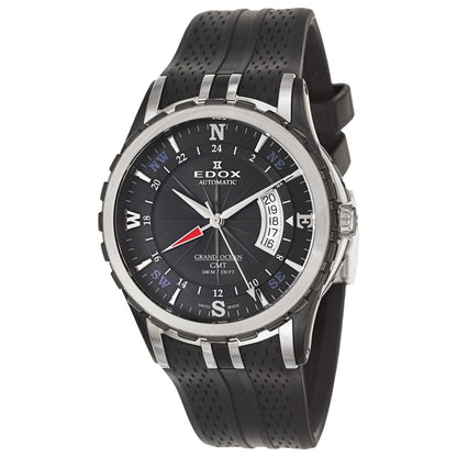 Front view of Edox Grand Ocean Men's Automatic Watch 93004-357N-NIN