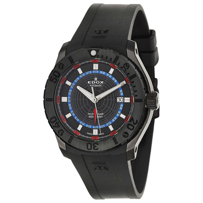 Front view of Edox Class 1 Men's Automatic Watch 93005-37N-NOBU