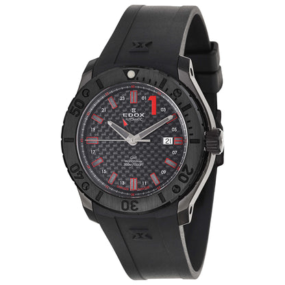 Front view of Edox Class 1 Men's Automatic Watch 93005-37N-NRO