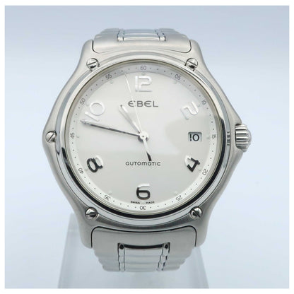 Front view of Ebel 1911 Men's Automatic Watch 9330240-16665P-PO