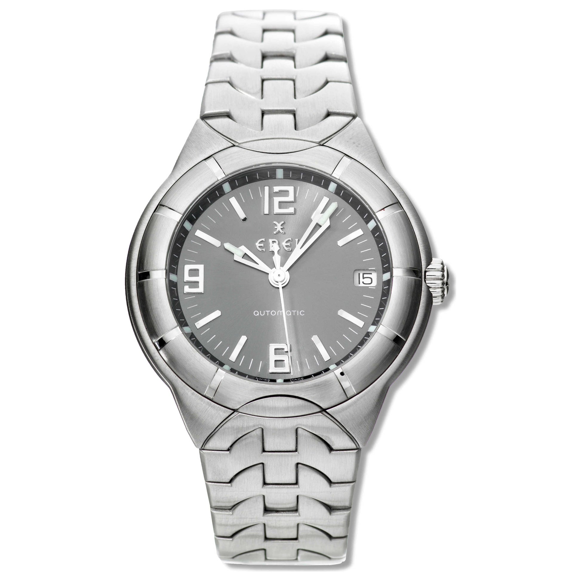 Front view of Ebel E-Type Men's Automatic Watch 9330C41-3716