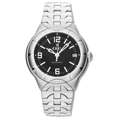 Front view of Ebel E-Type Men's Automatic Watch 9330C41-5716