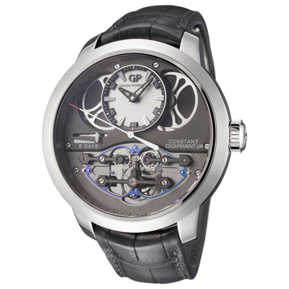 Front view of Girard-Perregaux Constant Escapement LM Men's Manual-Wind Watch 93500-53-131-BA6C