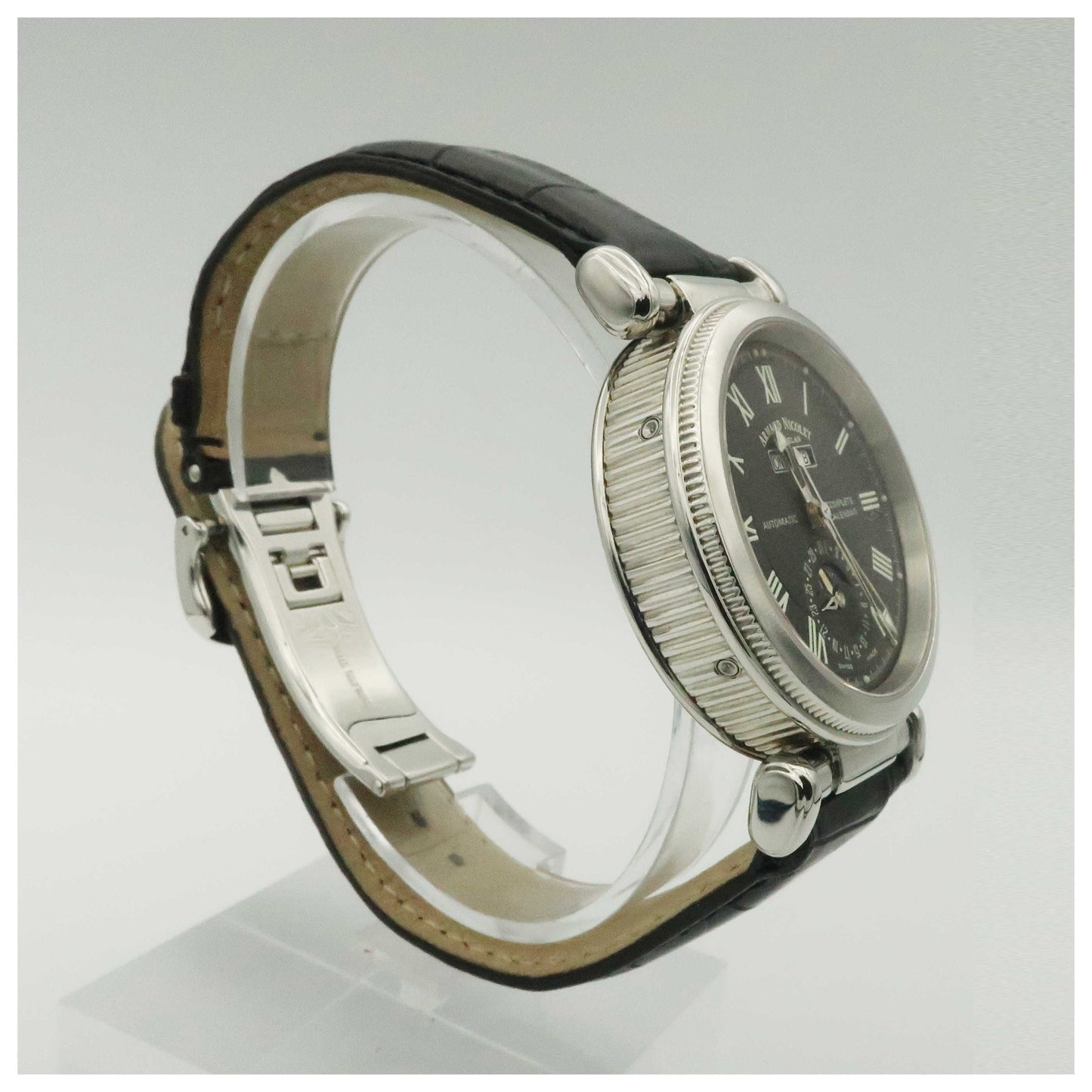 Armand Nicolet Arc Royal Men's Automatic Watch 9439A-NR-M9430-PO - Image #3