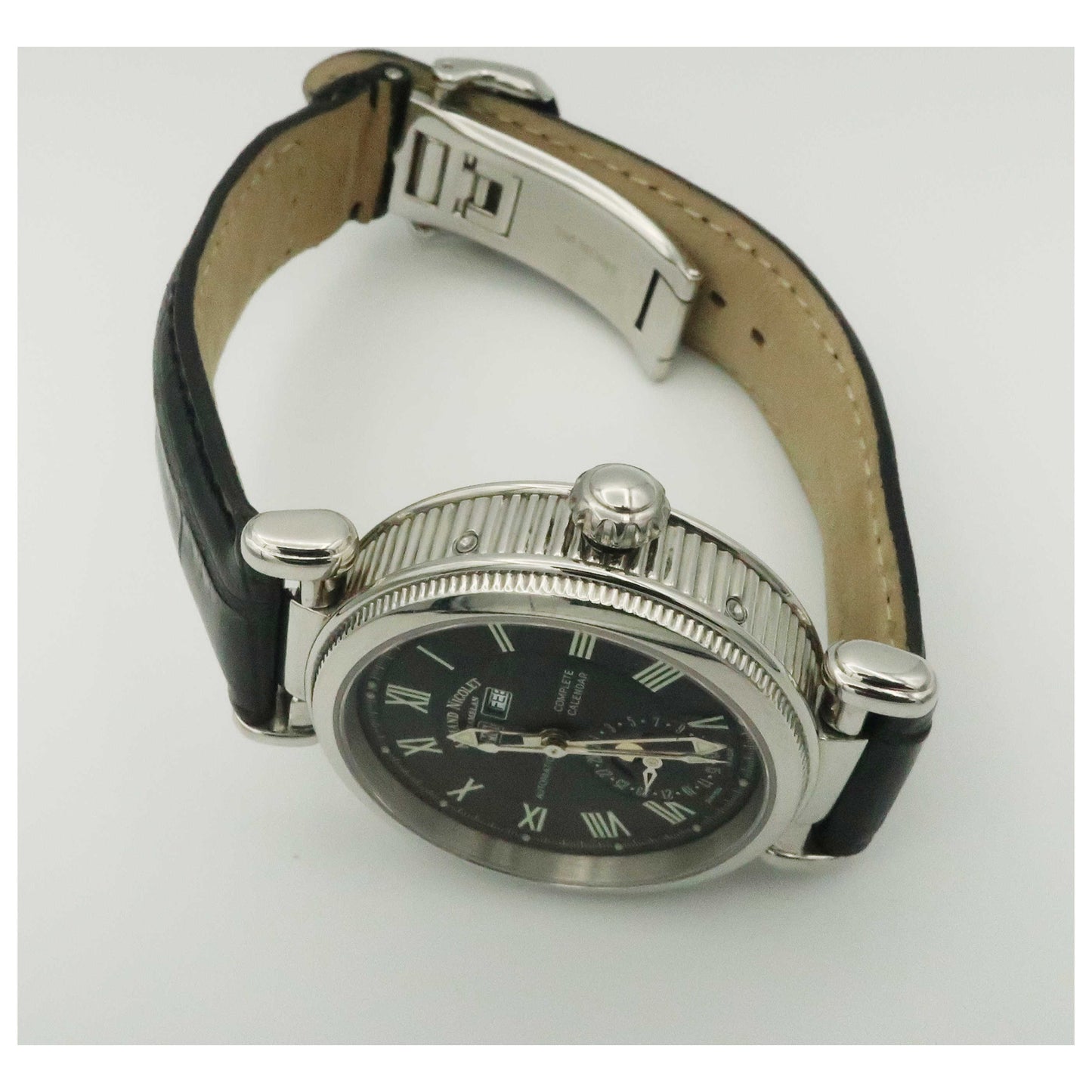 Armand Nicolet Arc Royal Men's Automatic Watch 9439A-NR-M9430-PO - Image #8