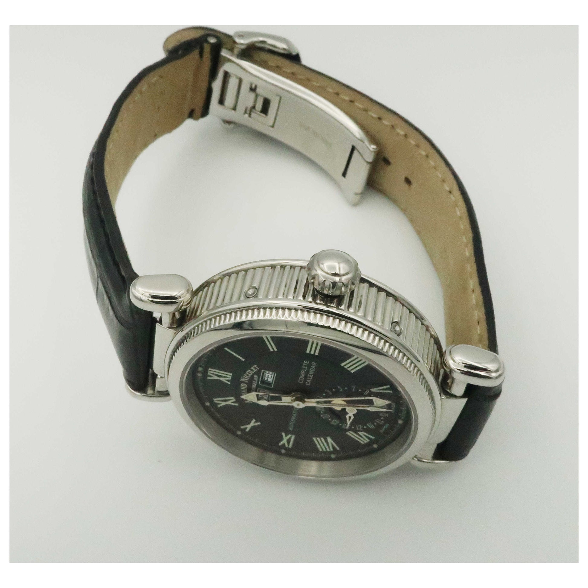 Armand Nicolet Arc Royal Men's Automatic Watch 9439A-NR-M9430-PO - Image #8