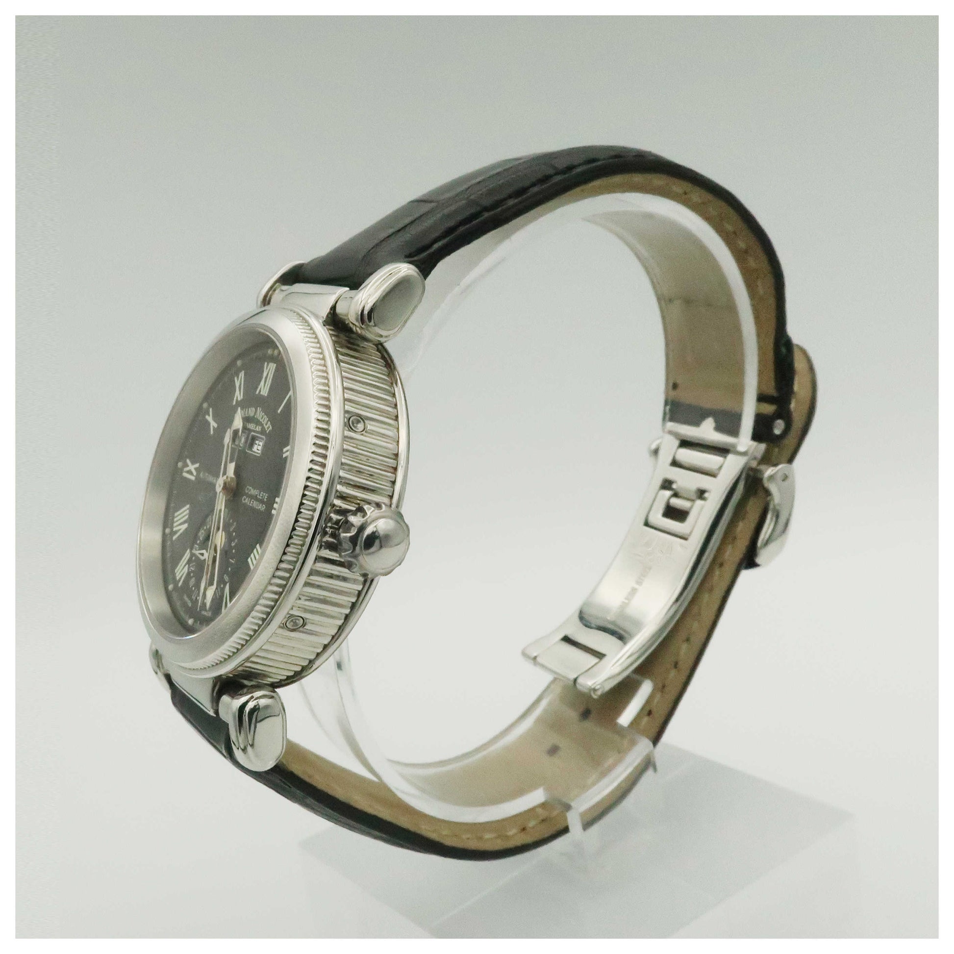 Armand Nicolet Arc Royal Men's Automatic Watch 9439A-NR-M9430-PO - Image #4