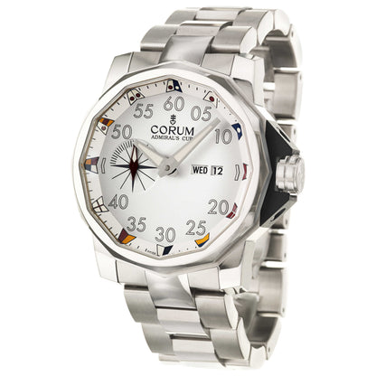 Front view of Corum Admiral's Cup Men's Automatic Watch 947-931-04-V700-AA12