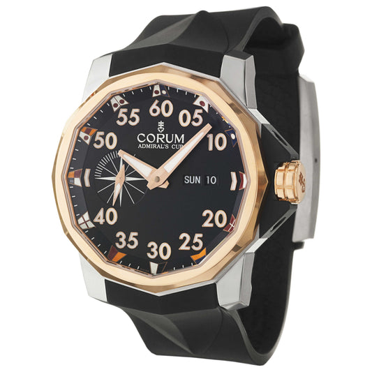 Front view of Corum Admiral's Cup Men's Automatic Watch 947-931-05-0371-AN32