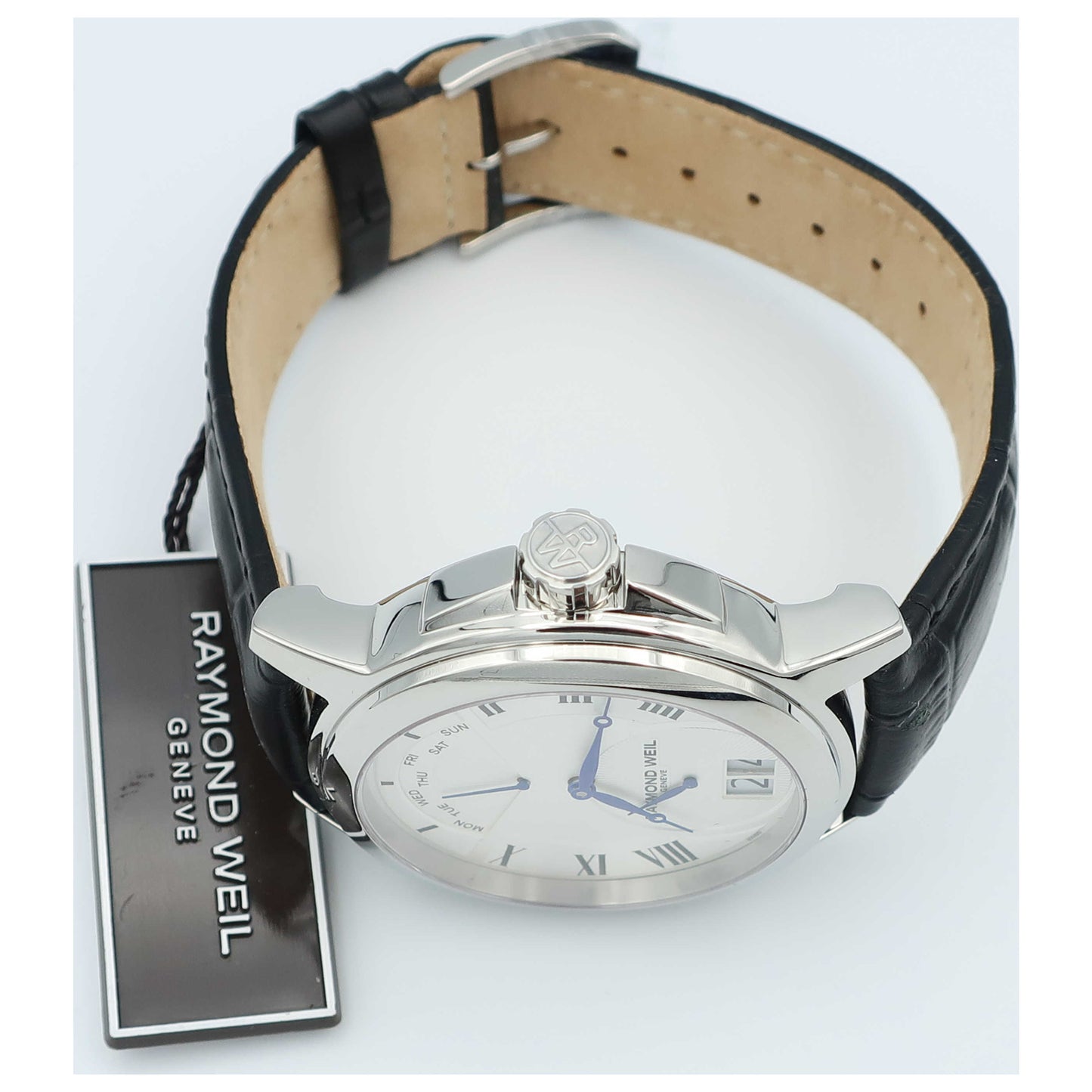 Raymond Weil Tradition Men's Swiss Quartz (Battery-Powered) Watch 9577-STC-00650-SDV - Image #8