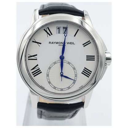 Front view of Raymond Weil Tradition Men's Swiss Quartz (Battery-Powered) Watch 9578-STC-00300-SD
