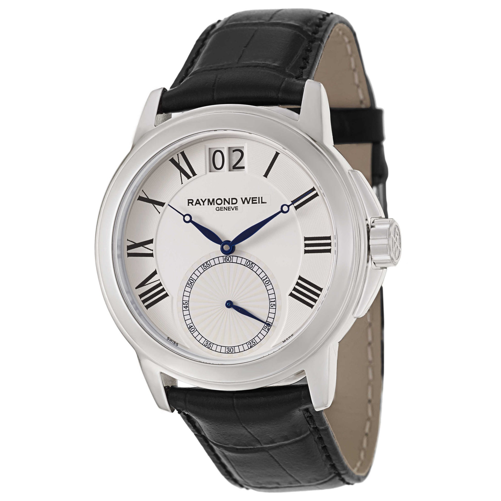 Front view of Raymond Weil Tradition Men's Swiss Quartz (Battery-Powered) Watch 9578-STC-00300