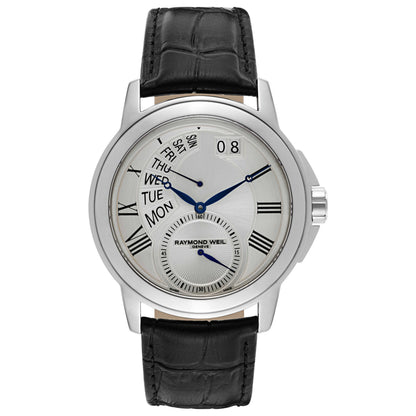 Front view of Raymond Weil Tradition Men's Swiss Quartz (Battery-Powered) Watch 9579-STC-65001