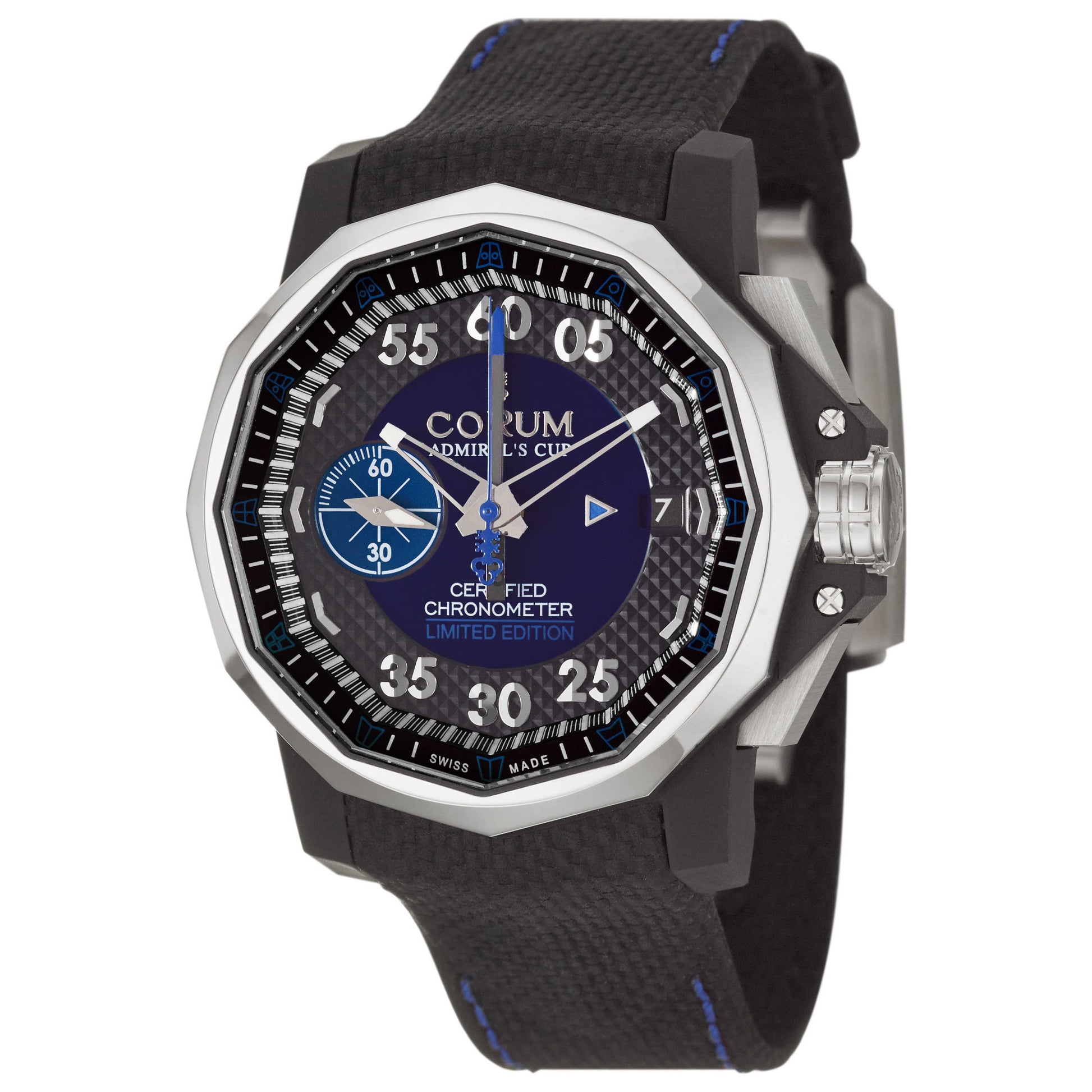 Front view of Corum Admiral's Cup Men's Automatic Watch 960-811-20-F241-AN12