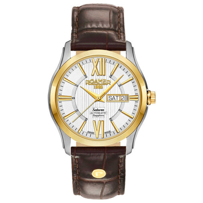 Front view of Roamer Saturn II Men's Manual-Wind Watch 960637-47-13-09