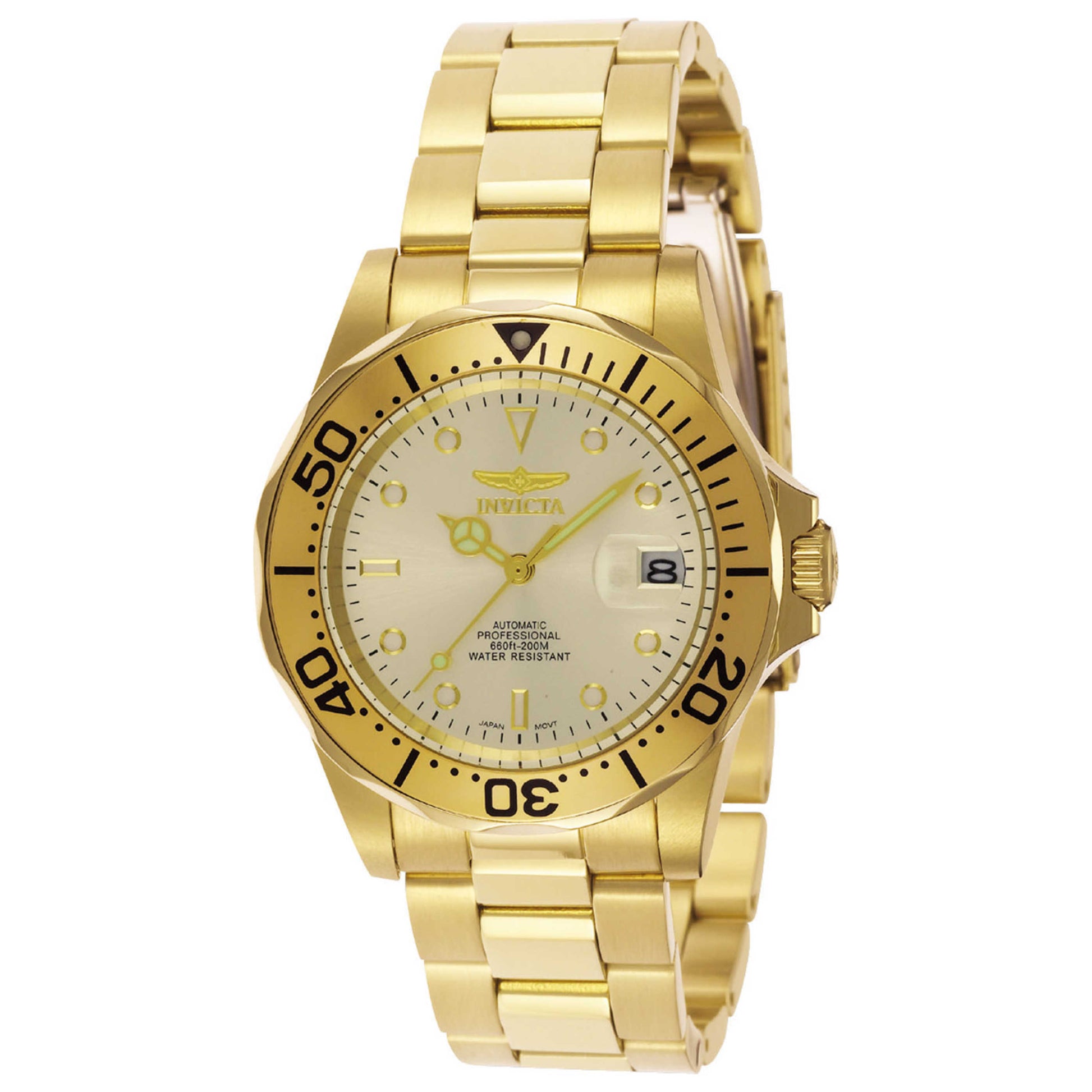 Front view of Invicta Pro Diver Men's Automatic Watch 9618
