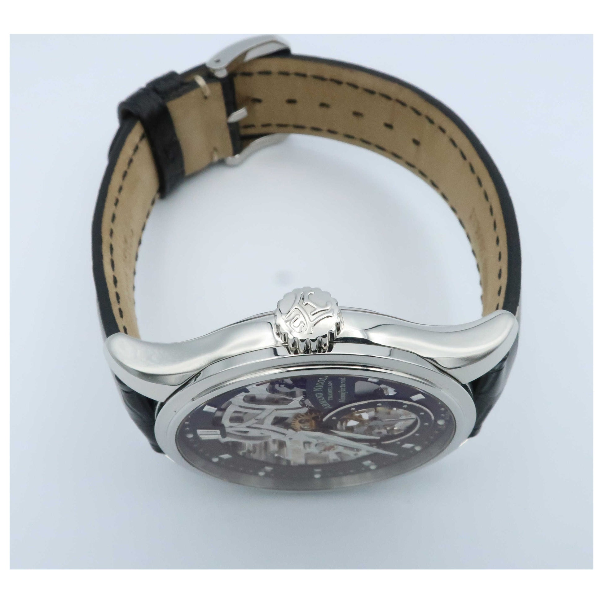 Armand Nicolet LS8 Men's Manual-Wind Watch 9620S-NR-P713NR2-SD - Image #8